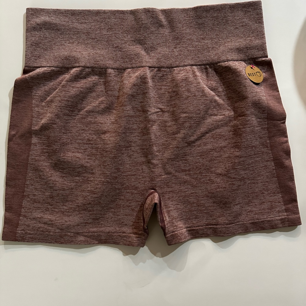 Pink VS workout shorts